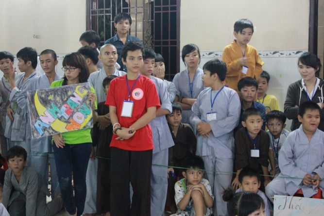 Long An: Cuộc thi “Tìm kiếm tài năng trẻ” tại khóa tu “Sống và Khát Vọng”