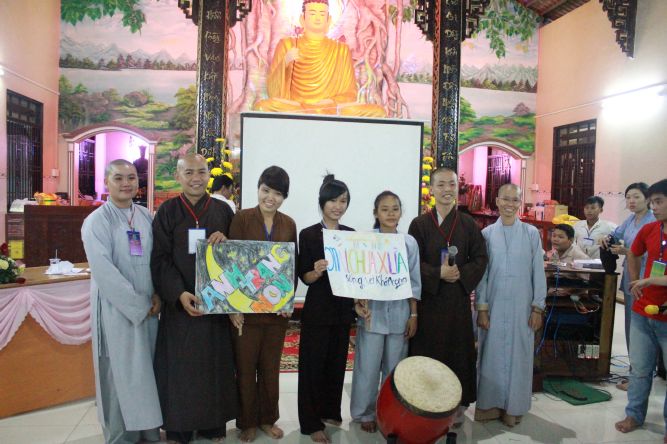 Long An: Cuộc thi “Tìm kiếm tài năng trẻ” tại khóa tu “Sống và Khát Vọng”