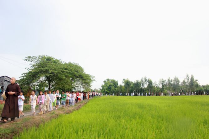 Long An: Chùm ảnh hòa mình cùng thiên nhiên tại khóa tu “Sống và Khát Vọng”