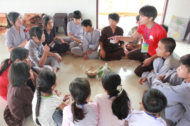 Long An: Hành trình tìm kiếm yêu thương tại khóa tu “Sống và Khát Vọng”