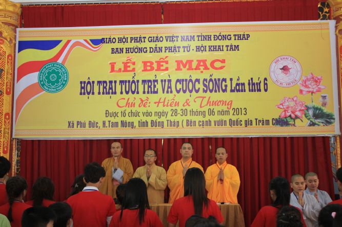 Đồng Tháp: Bế mạc Hội trại Hiểu và thương