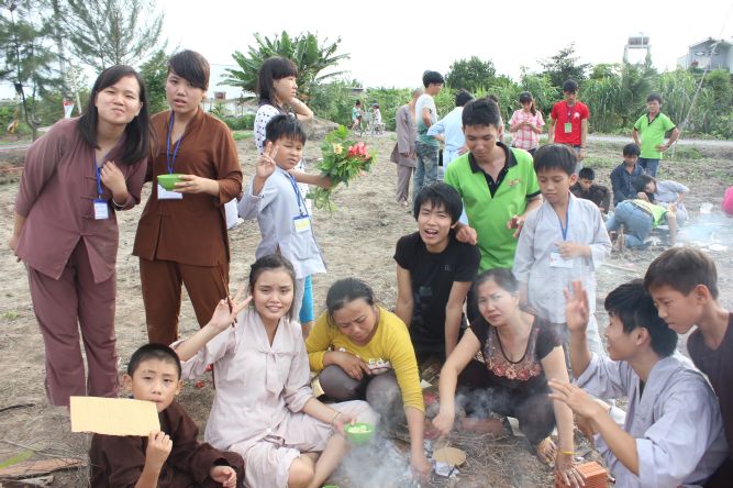 Long An: Hành trình tìm kiếm yêu thương tại khóa tu “Sống và Khát Vọng”