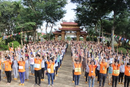 ĐakLak: Chùa Liên Trì Khai Mạc Khóa Tu﻿﻿ Thiện Tài Đồng Tử Lần 5