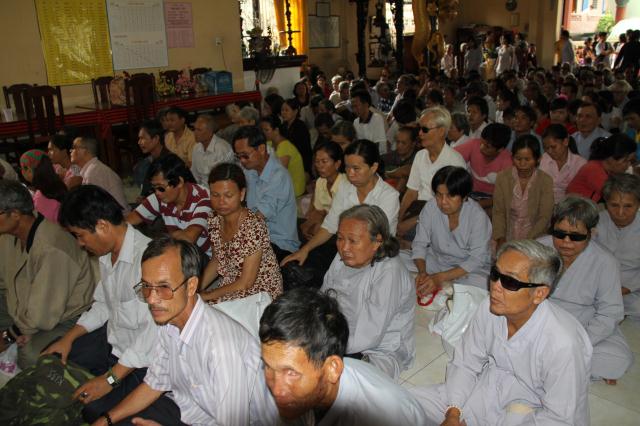 TP. HCM: Chùa Giác Sanh tổ chức khóa tu và phát quà cho 550 người khiếm thị
