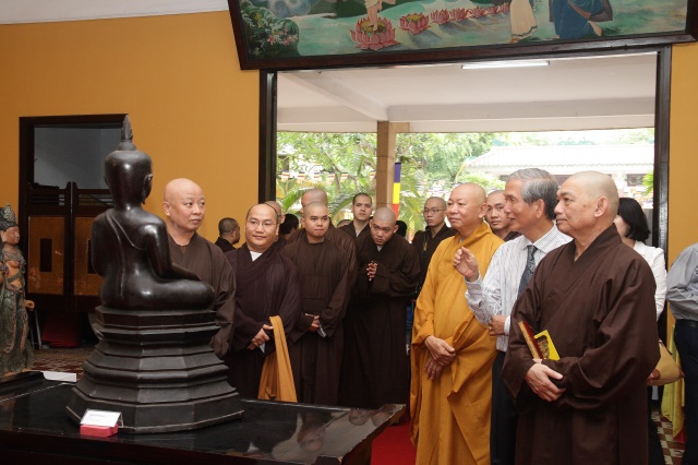 TP.HCM: Khai mạc triển lãm di sản văn hóa mỹ thuật Phật giáo