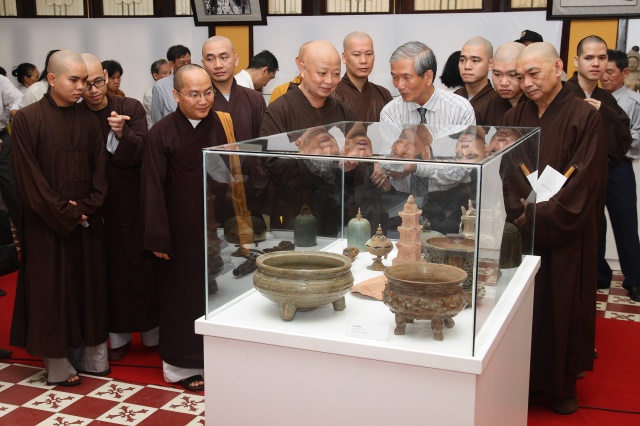 TP.HCM: Khai mạc triển lãm di sản văn hóa mỹ thuật Phật giáo
