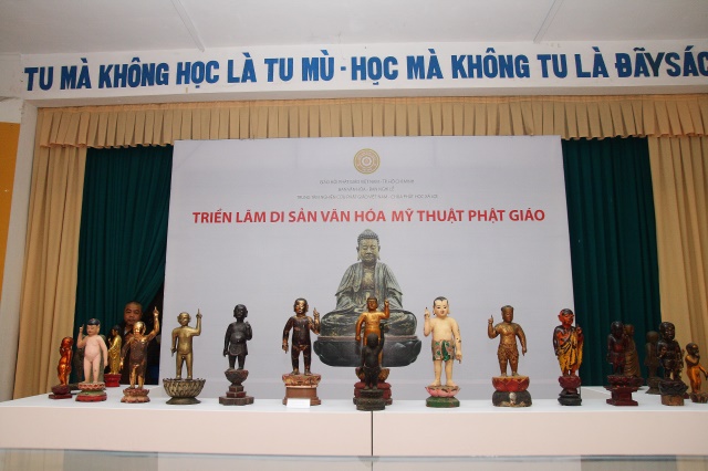 TP.HCM: Khai mạc triển lãm di sản văn hóa mỹ thuật Phật giáo