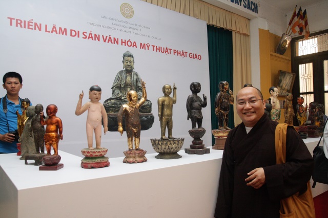 TP.HCM: Khai mạc triển lãm di sản văn hóa mỹ thuật Phật giáo