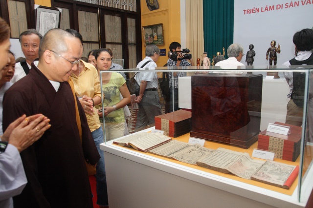TP.HCM: Khai mạc triển lãm di sản văn hóa mỹ thuật Phật giáo