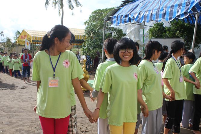 Bến Tre: Chùm ảnh hành trình về nguồn tại khóa tu “Thắp sáng niềm tin”