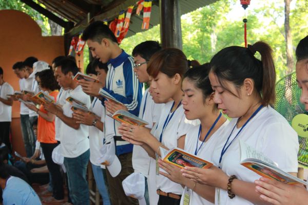 Đắc Lắc: Ngày sinh hoạt thứ hai của khóa tu Thiện Tài Đồng Tử