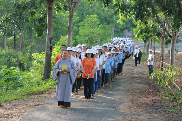Đắc Lắc: Ngày sinh hoạt thứ hai của khóa tu Thiện Tài Đồng Tử