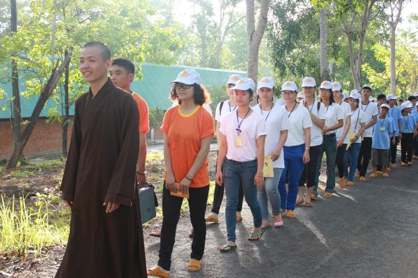 Đắc Lắc: Ngày sinh hoạt thứ hai của khóa tu Thiện Tài Đồng Tử