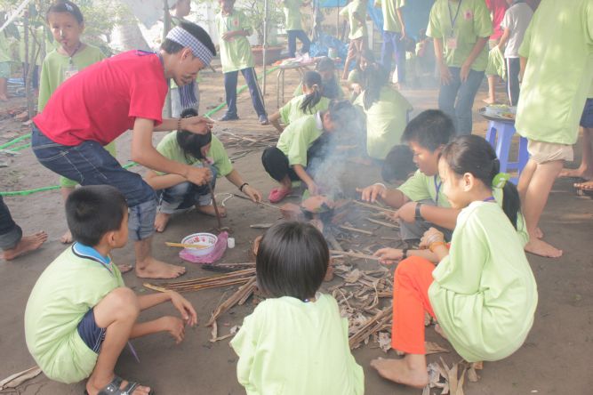 Bến Tre: Chùm ảnh hành trình về nguồn tại khóa tu “Thắp sáng niềm tin”