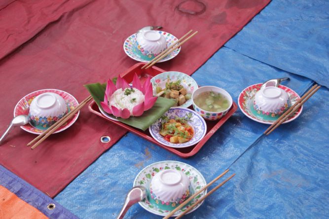 Bến Tre: Chùm ảnh hành trình về nguồn tại khóa tu “Thắp sáng niềm tin”