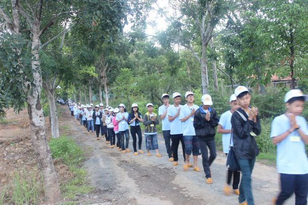 Đắc Lắc: Ngày sinh hoạt thứ hai của khóa tu Thiện Tài Đồng Tử