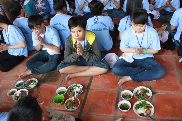 Đắc Lắc: Ngày sinh hoạt thứ hai của khóa tu Thiện Tài Đồng Tử