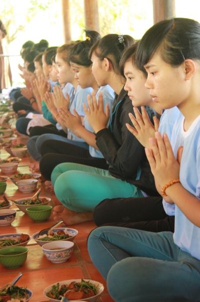 Đắc Lắc: Ngày sinh hoạt thứ hai của khóa tu Thiện Tài Đồng Tử