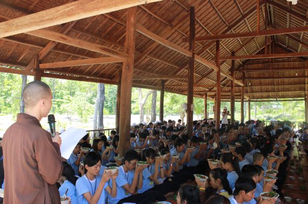 Đắc Lắc: Ngày sinh hoạt thứ hai của khóa tu Thiện Tài Đồng Tử