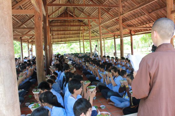 Đắc Lắc: Ngày sinh hoạt thứ hai của khóa tu Thiện Tài Đồng Tử