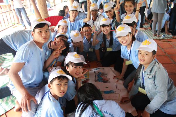 Hội thi vẻ tại khóa tu Thiện Tài Đồng Tử