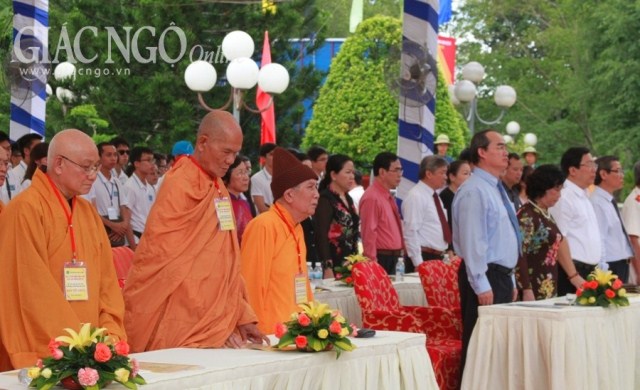 TP.HCM: Trọng thể Lễ tưởng niệm anh linh liệt sĩ tại Đền Bến Dược