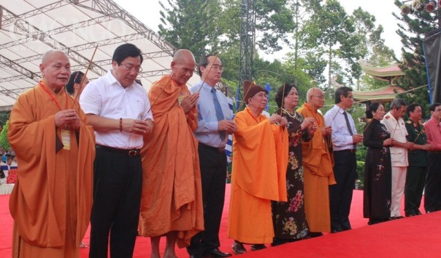 TP.HCM: Trọng thể Lễ tưởng niệm anh linh liệt sĩ tại Đền Bến Dược