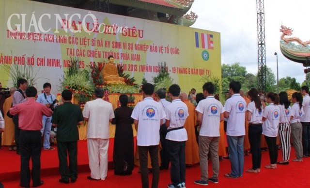 TP.HCM: Trọng thể Lễ tưởng niệm anh linh liệt sĩ tại Đền Bến Dược