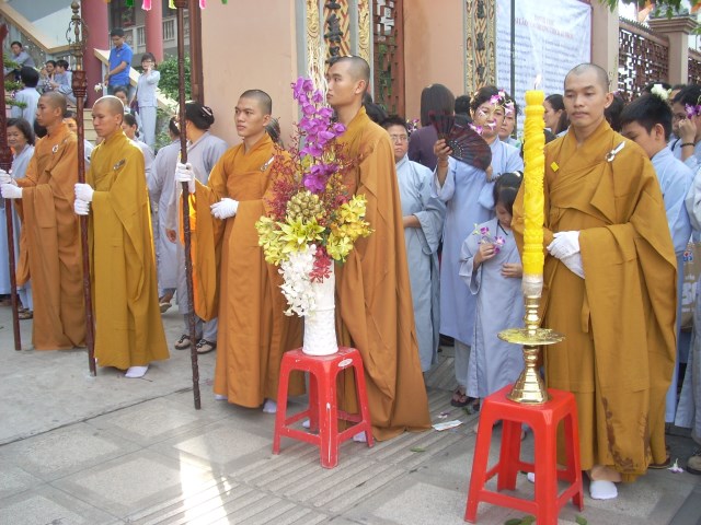 Lễ tưởng niệm di quan Trà tỳ Đại lão HT.Thích Từ Nhơn