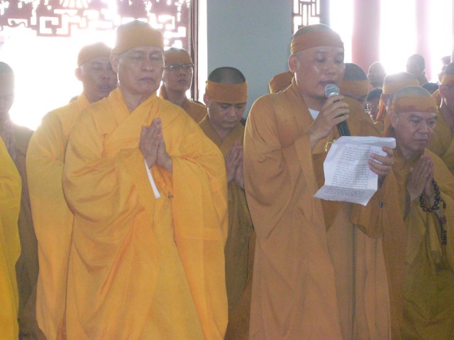 Lễ tưởng niệm di quan Trà tỳ Đại lão HT.Thích Từ Nhơn