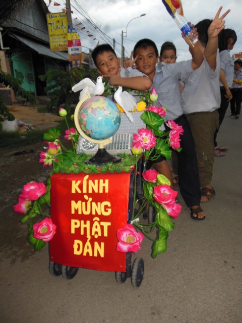 Long An: Nhật ký mùa Phật đản tại chùa Hòa Bình - Cần Giuộc