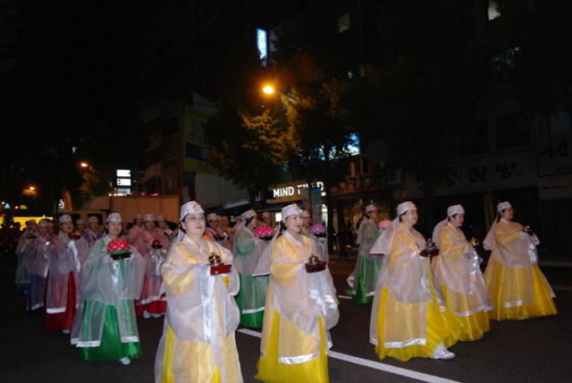 Hàn Quốc Phật giáo Thành phố Busan Lantern Festival kính mừng Phật đản
