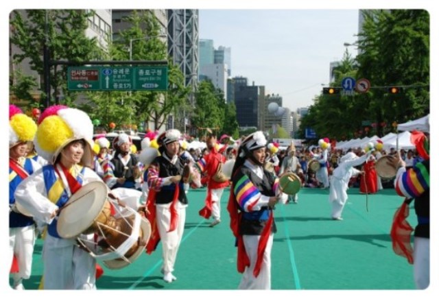 Hàn Quốc Phật giáo Thành phố Busan Lantern Festival kính mừng Phật đản