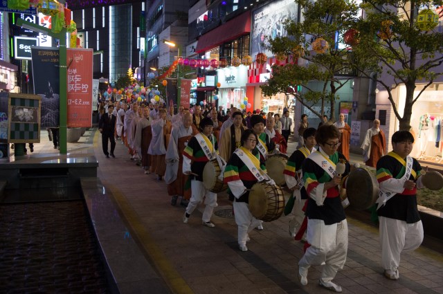 Hàn Quốc Phật giáo Thành phố Busan Lantern Festival kính mừng Phật đản