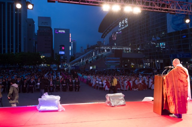 Hàn Quốc Phật giáo Thành phố Busan Lantern Festival kính mừng Phật đản