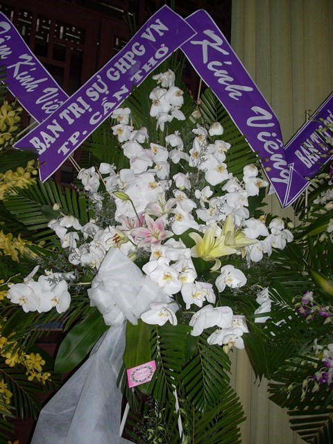 Chùm ảnh: Các đoàn viếng ĐLHT. Thích Từ Nhơn buổi chiều ngày thứ hai 27/4