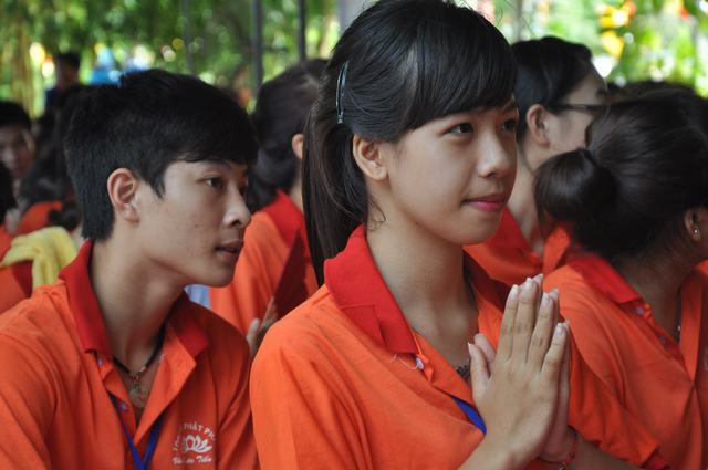 1000 thanh thiếu niên tham dự trại hè sinh hoạt Phật pháp tại Hà Tĩnh