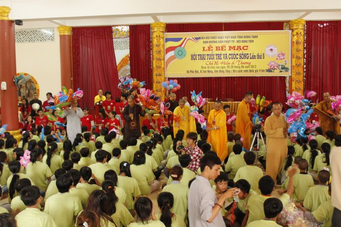 Đồng Tháp: Bế mạc Hội trại Hiểu và thương