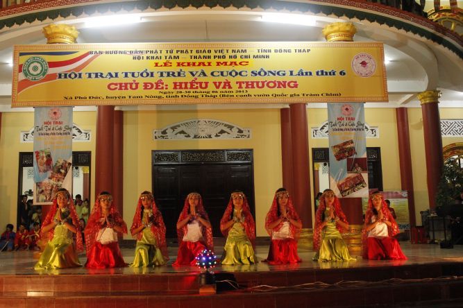 Đồng Tháp: Chung kết cuộc thi văn nghệ hội trại hiểu và thương