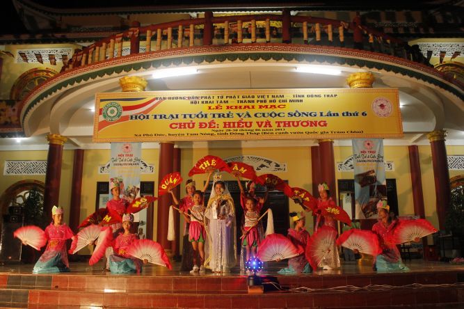 Đồng Tháp: Chung kết cuộc thi văn nghệ hội trại hiểu và thương