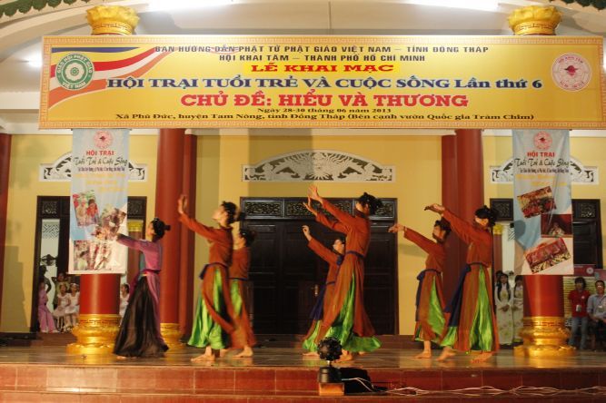 Đồng Tháp: Chung kết cuộc thi văn nghệ hội trại hiểu và thương