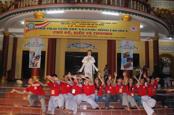 Đồng Tháp: Chung kết cuộc thi văn nghệ hội trại hiểu và thương