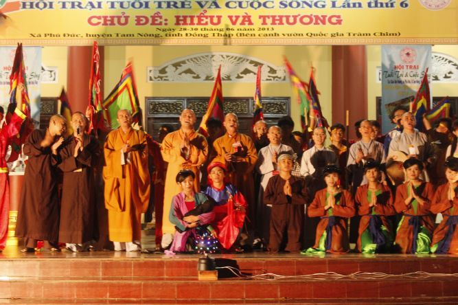 Đồng Tháp: Chung kết cuộc thi văn nghệ hội trại hiểu và thương