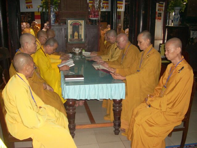 Đồng Tháp: Giới đàn Vĩnh Tràng truyền giới Tỳ Kheo