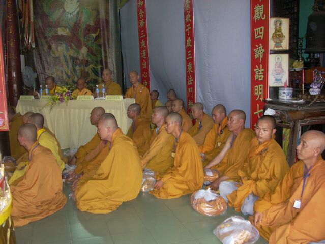 Đồng Tháp: Giới đàn Vĩnh Tràng truyền giới Tỳ Kheo