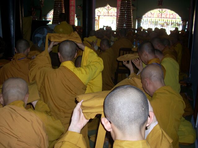 Đồng Tháp: Giới đàn Vĩnh Tràng truyền giới Tỳ Kheo