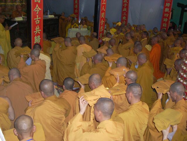 Đồng Tháp: Giới đàn Vĩnh Tràng truyền giới Tỳ Kheo