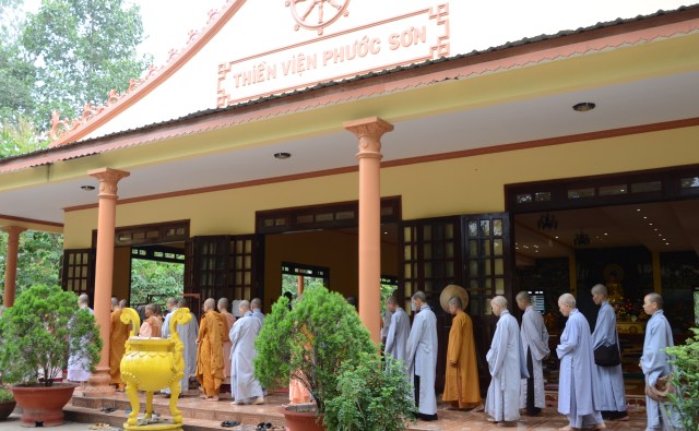 Đồng Nai: TV Phước Sơn tổ chức Lễ bế giảng khóa thiền Vipassanà - Tứ Niệm Xứ