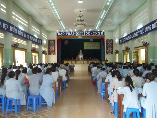 Tiền Giang: Khai mạc hội thi giáo lý và tọa đàm hướng về ngày Phật đản PL. 2557