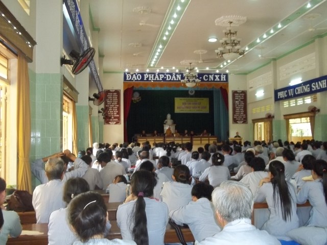 Tiền Giang: Khai mạc hội thi giáo lý và tọa đàm hướng về ngày Phật đản PL. 2557